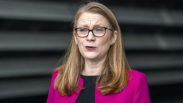 Cabinet Secretary for Social Justice Shirley-Anne Somerville at the launch of the sixth paper in the Building a New Scotland series at the V&A Dundee. Ministers are hosting a reception to discuss the paper's proposals with stakeholders in migration and asylum policy. Photographed: Friday 3 November 2016.